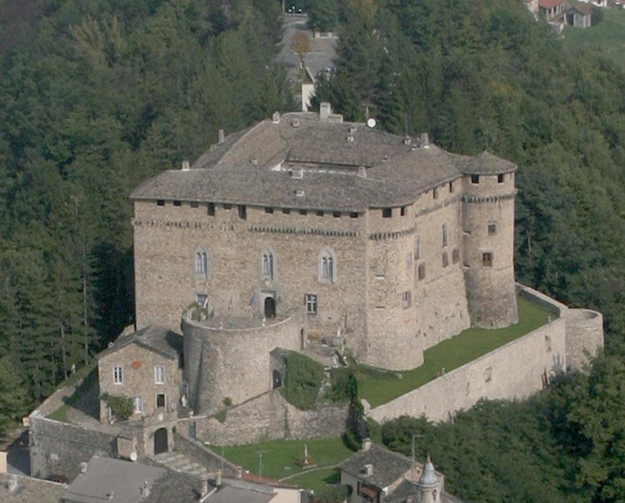 Castello Di Compiano Hotel Relais Museum Exterior foto